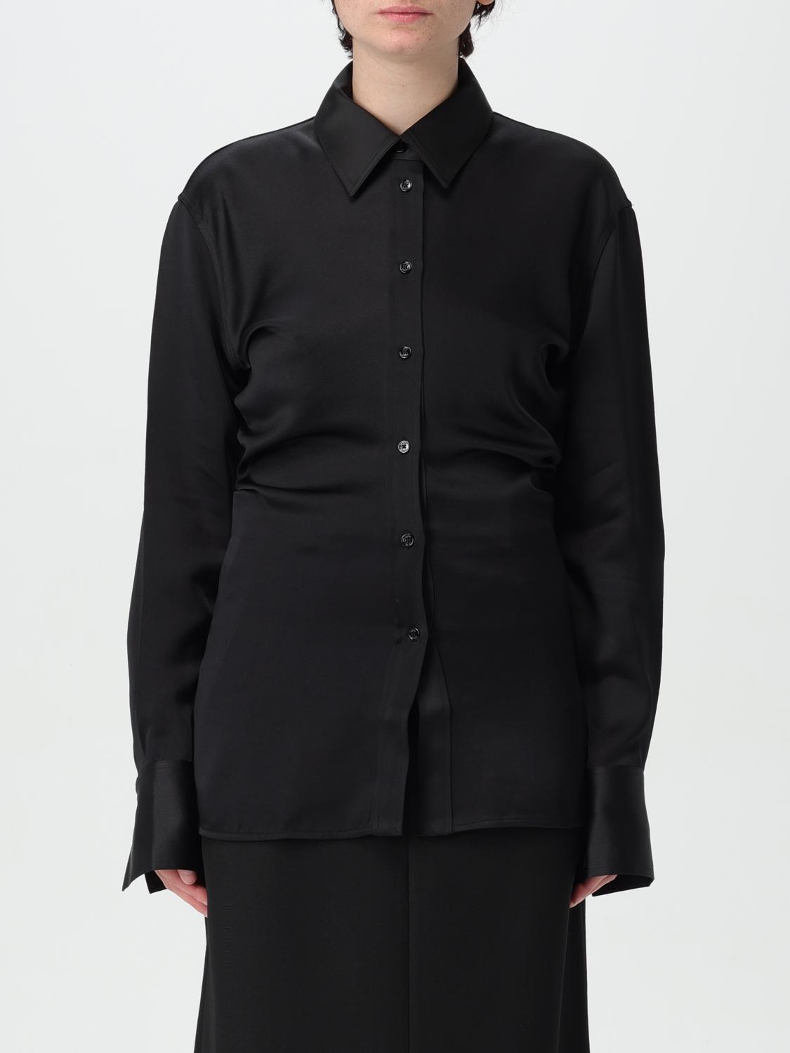 Totême Hemdbluse Toteme Damen Farbe Schwarz In Schwarz