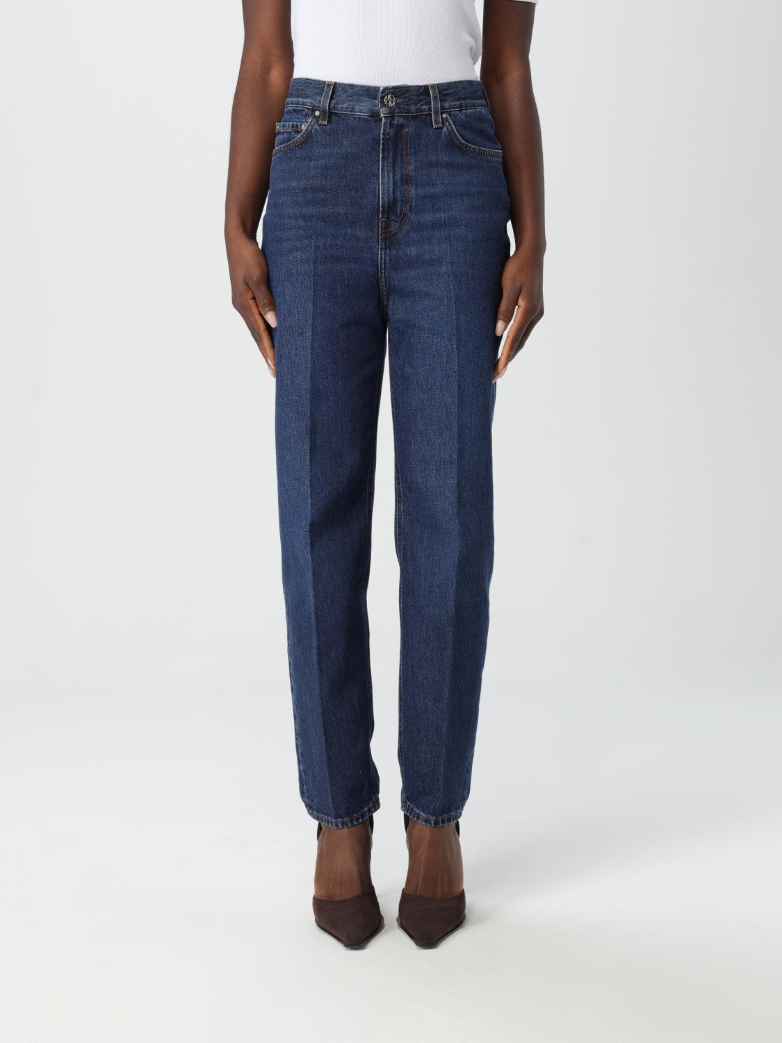 Totême Jeans Toteme Damen Farbe Blau In Blau