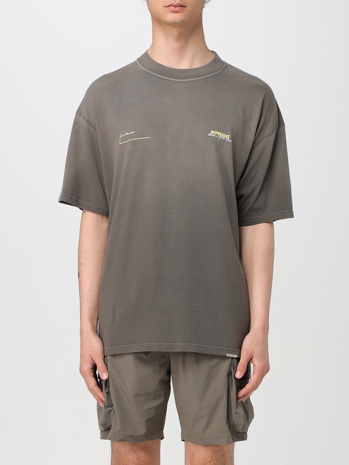 Represent T-shirt  Men Color Charcoal