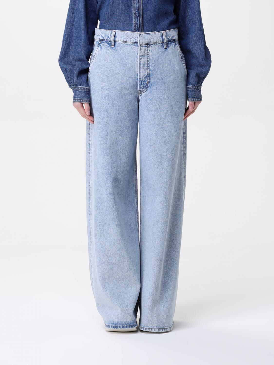 Frame Jeans Woman Color Denim In Denim