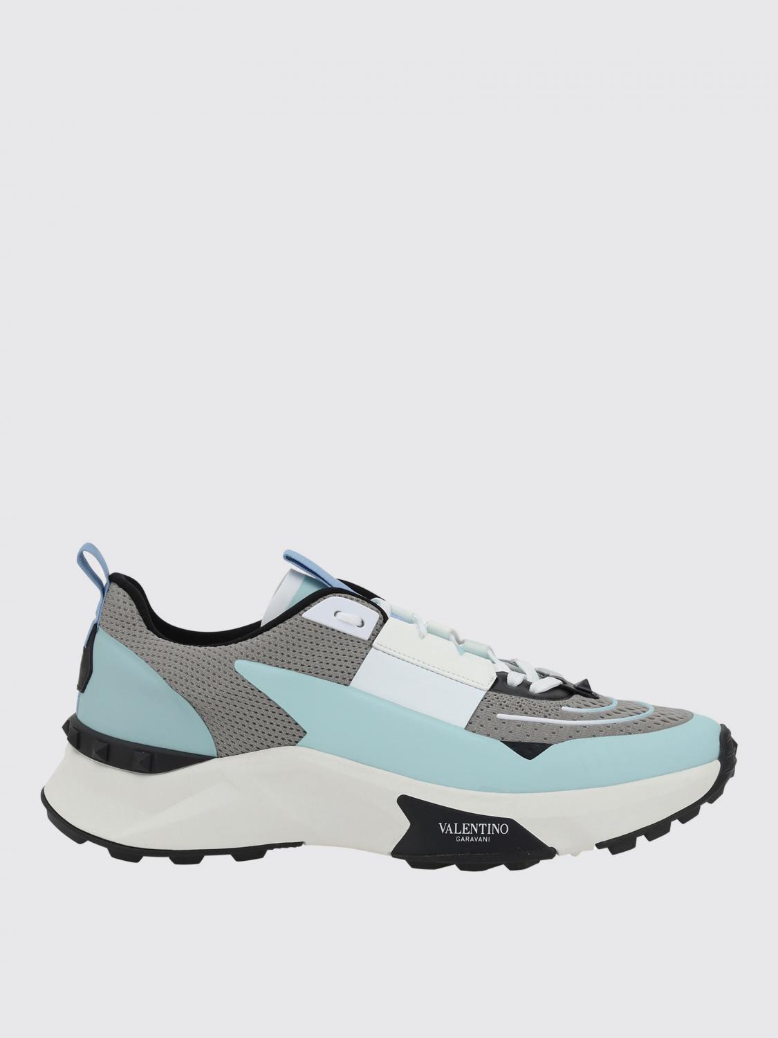 Valentino Sneakers In Gnawed Blue