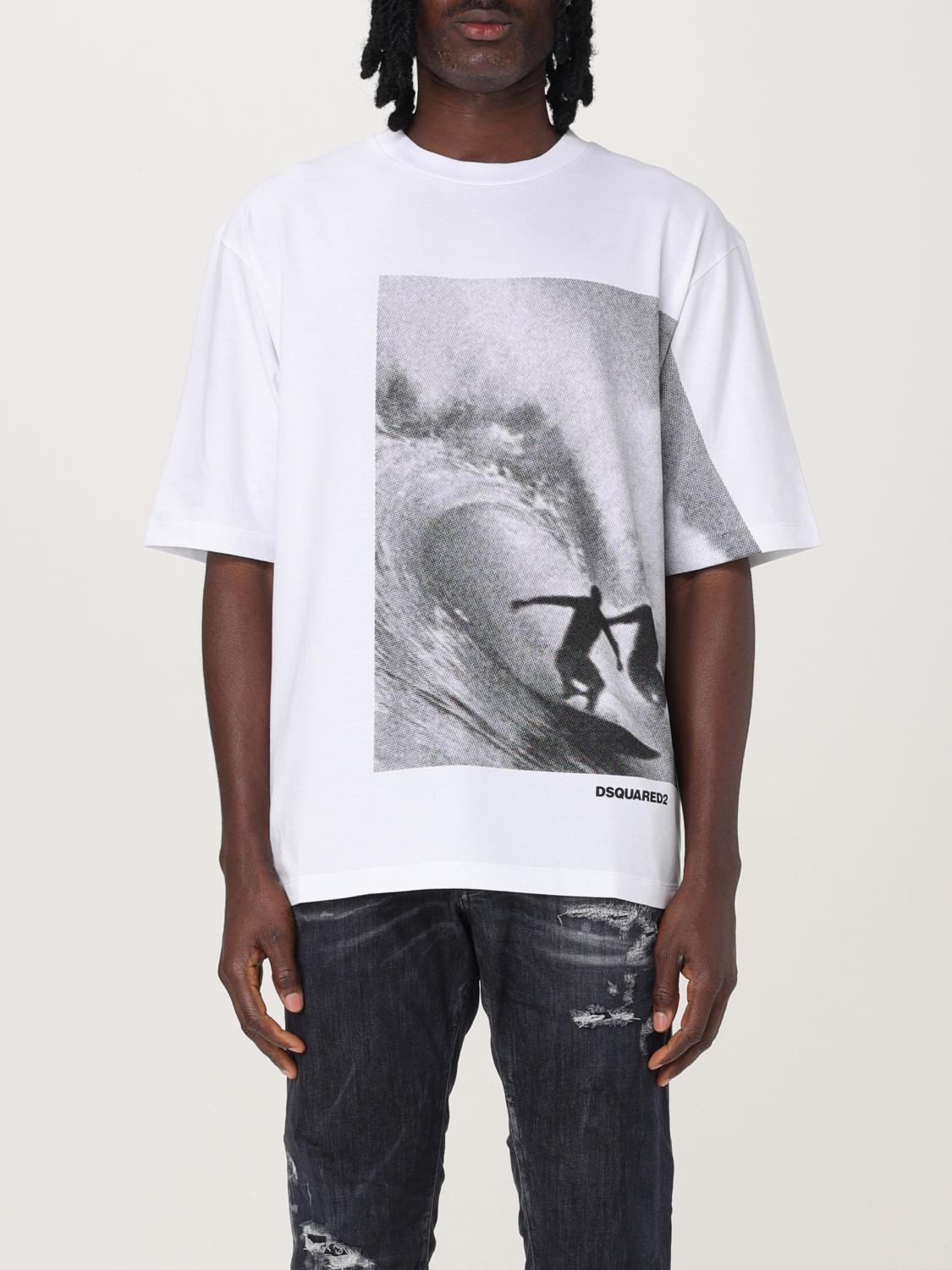 Dsquared2 Camiseta - Blanco In White