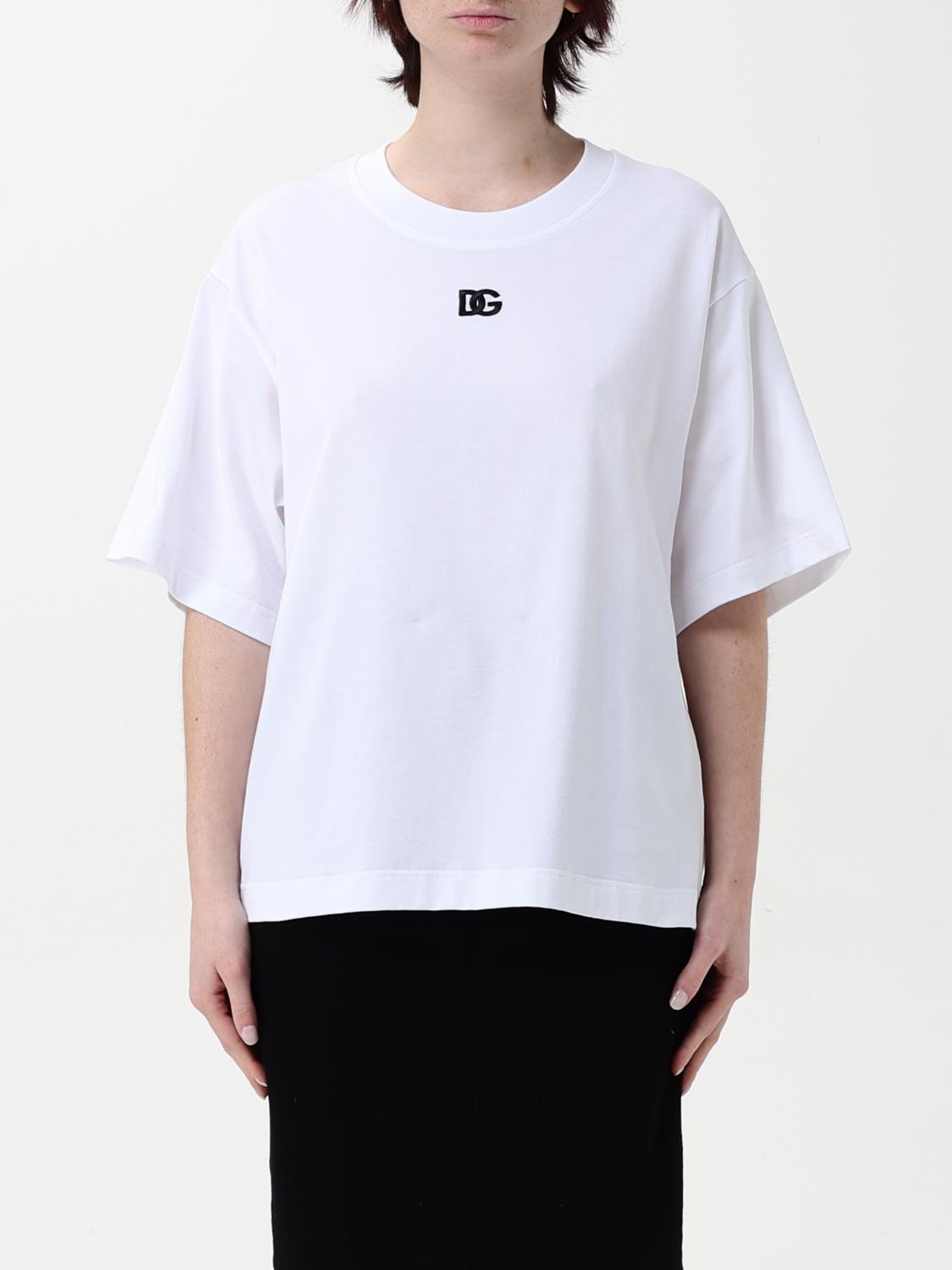 Dolce & Gabbana Women Logoed T-shirt In White