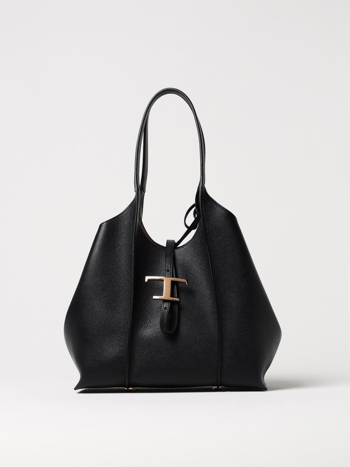 Tod's Shoulder Bag Woman Color Black In Black