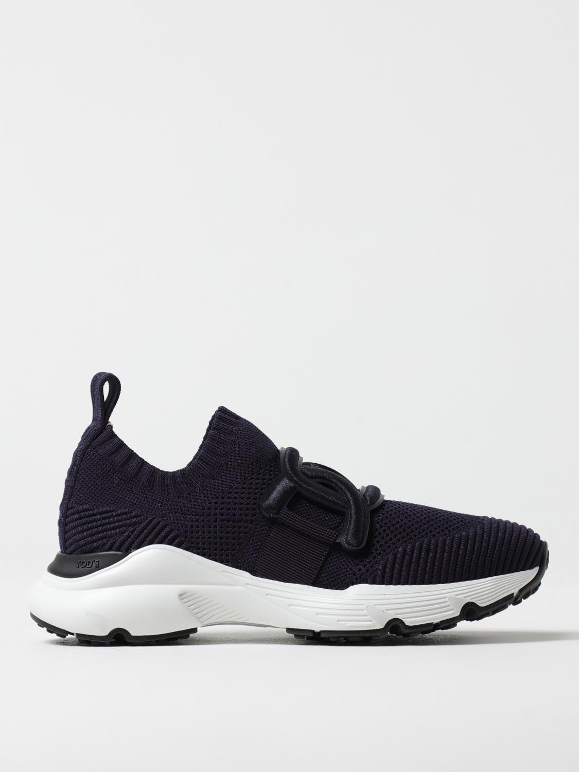 Shop Tod's Sneakers Woman Color Navy