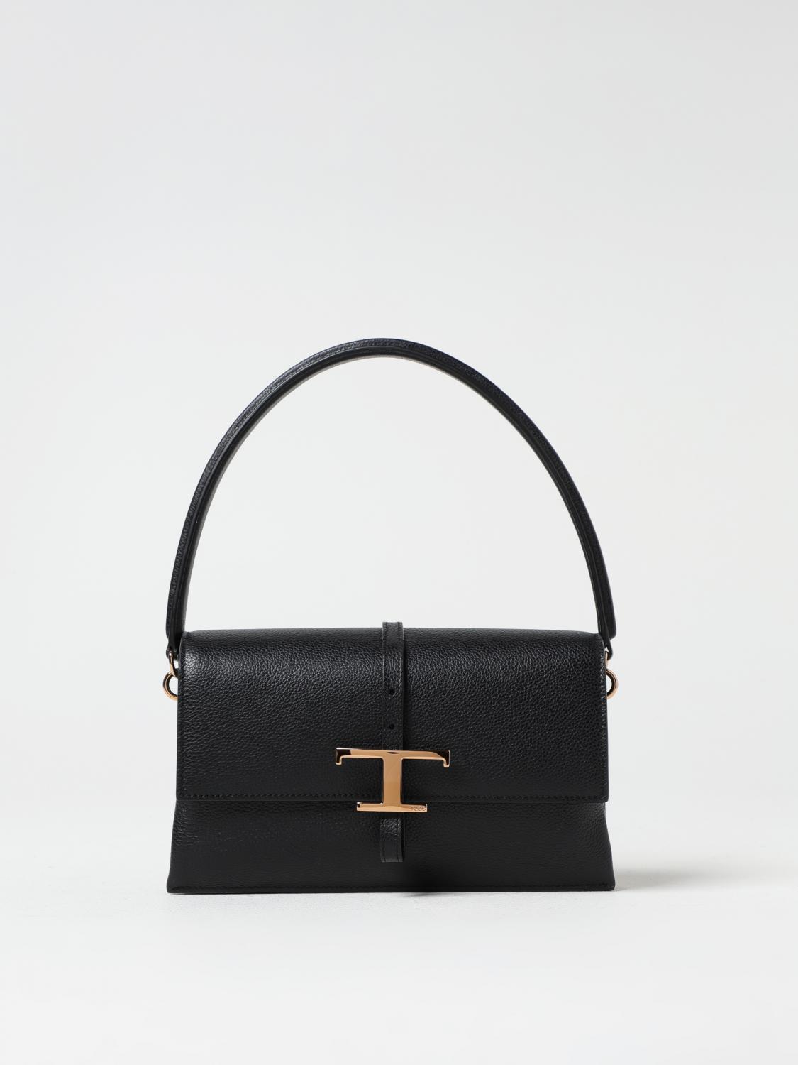 Tod's Shoulder Bag Woman Color Black In Black