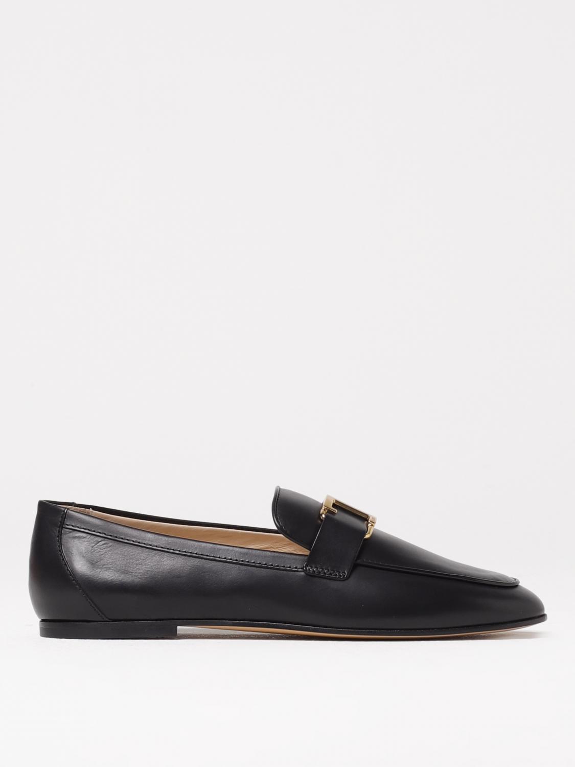 Shop Tod's Loafers Woman Color Black