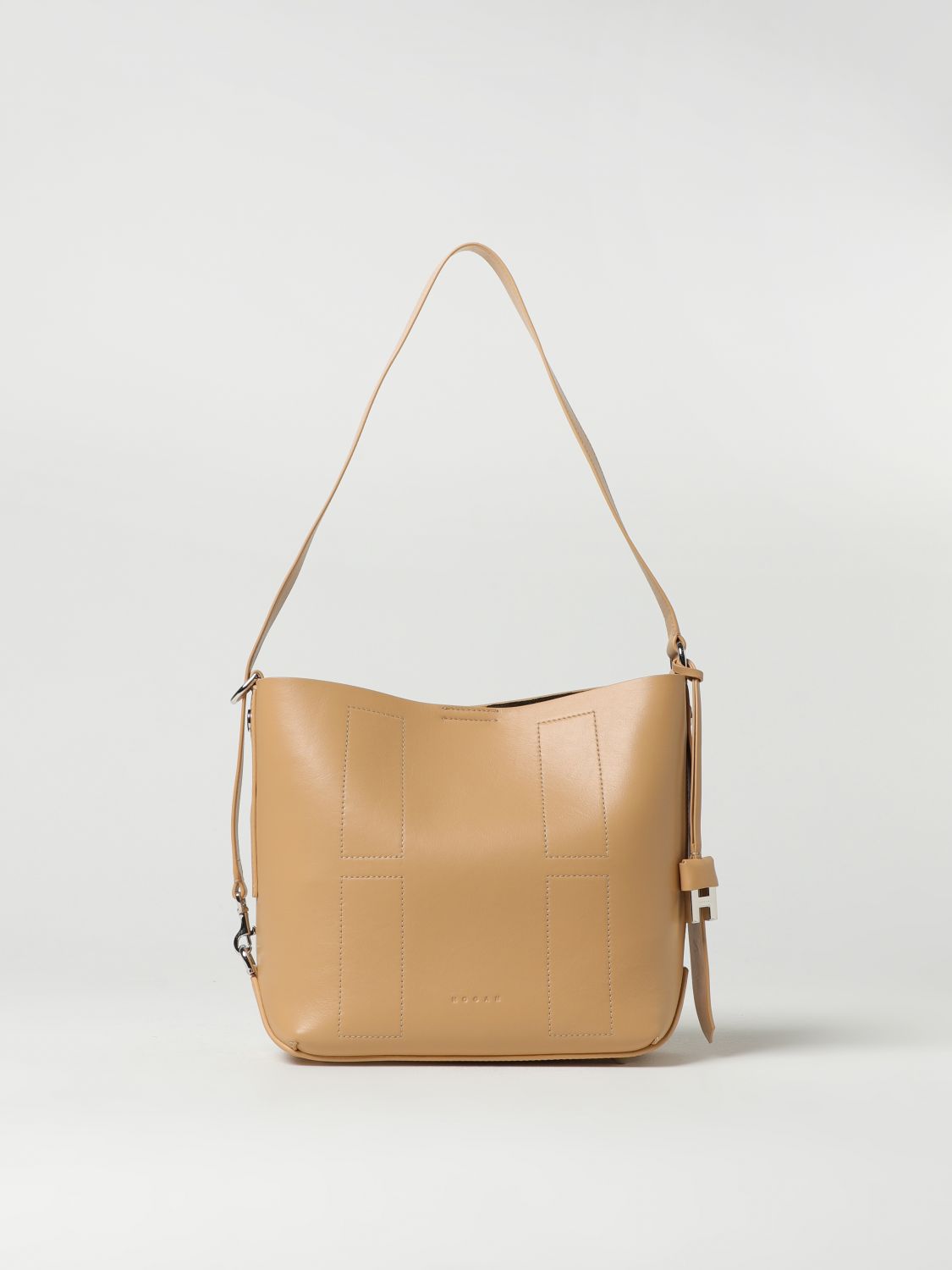 Shoulder Bag HOGAN Woman color Beige