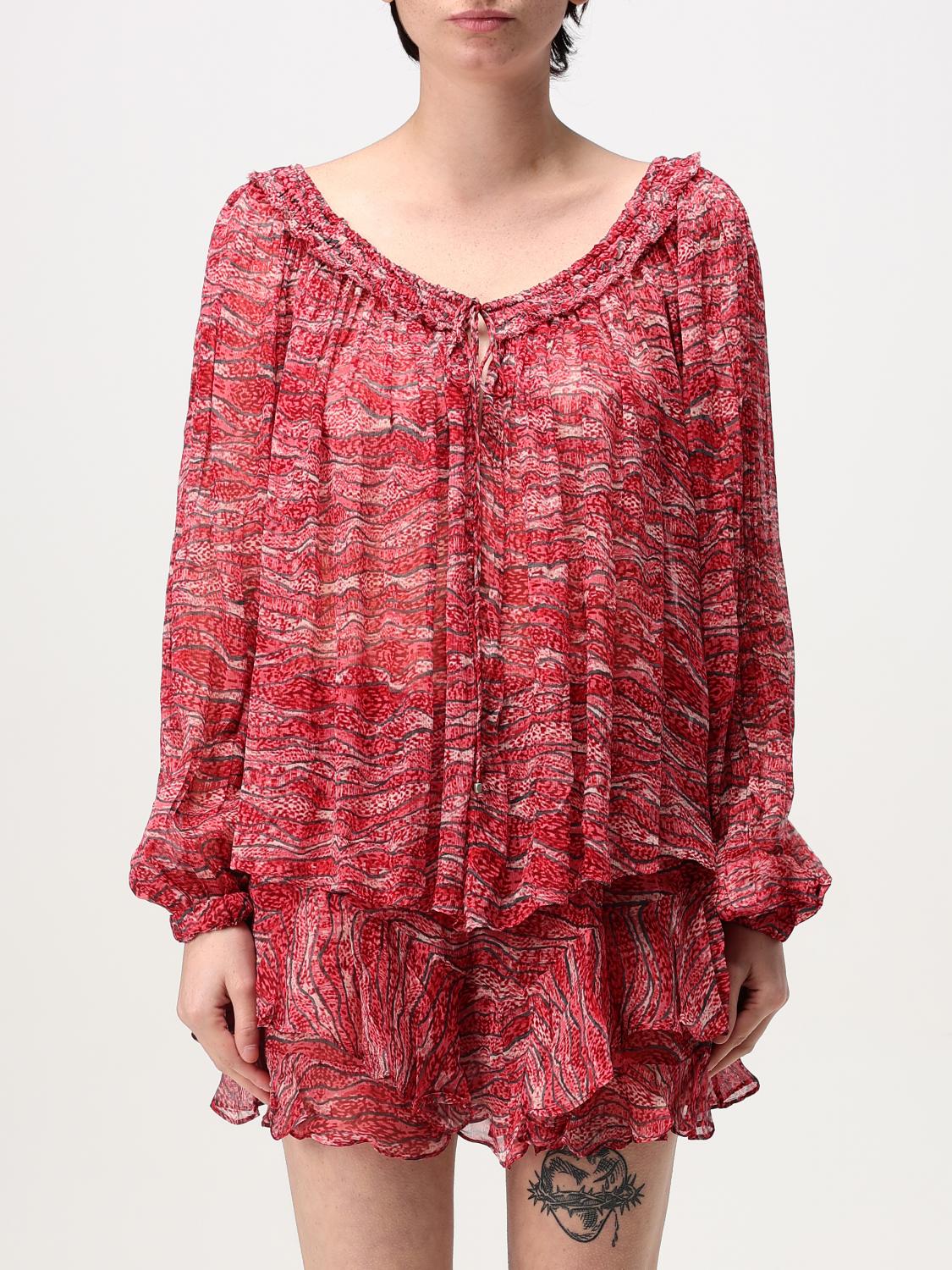 Top Woman color Red - Isabel Marant Etoile - Modalova