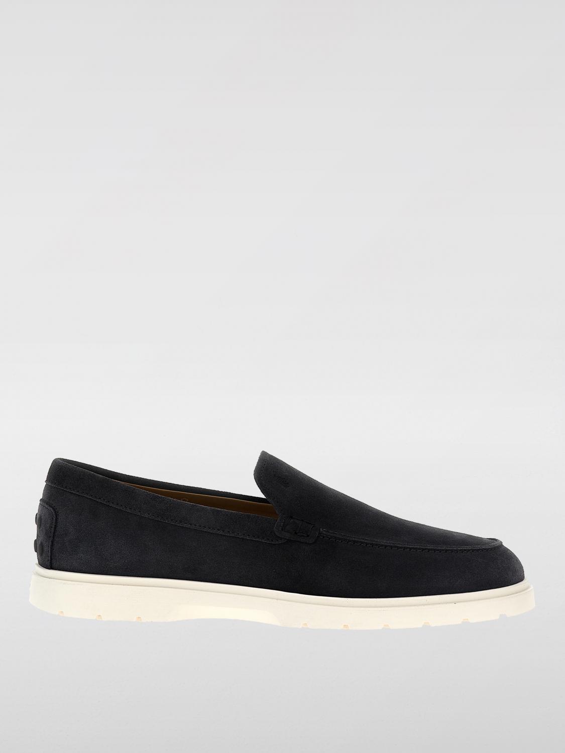 Tod's Loafers Men Color Blue In Blue