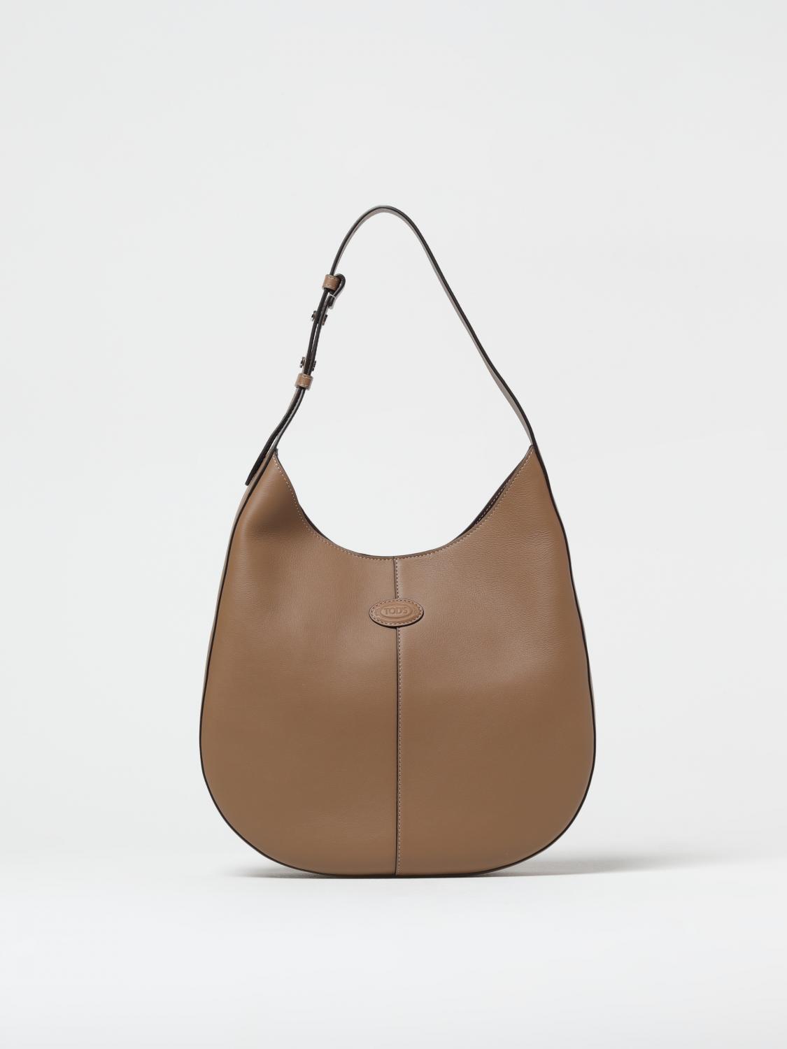 Tod's Shoulder Bag Woman Color Beige In Beige