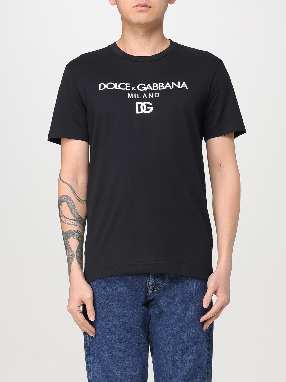 DOLCE & GABBANA T-SHIRT DOLCE & GABBANA MEN COLOR BLACK