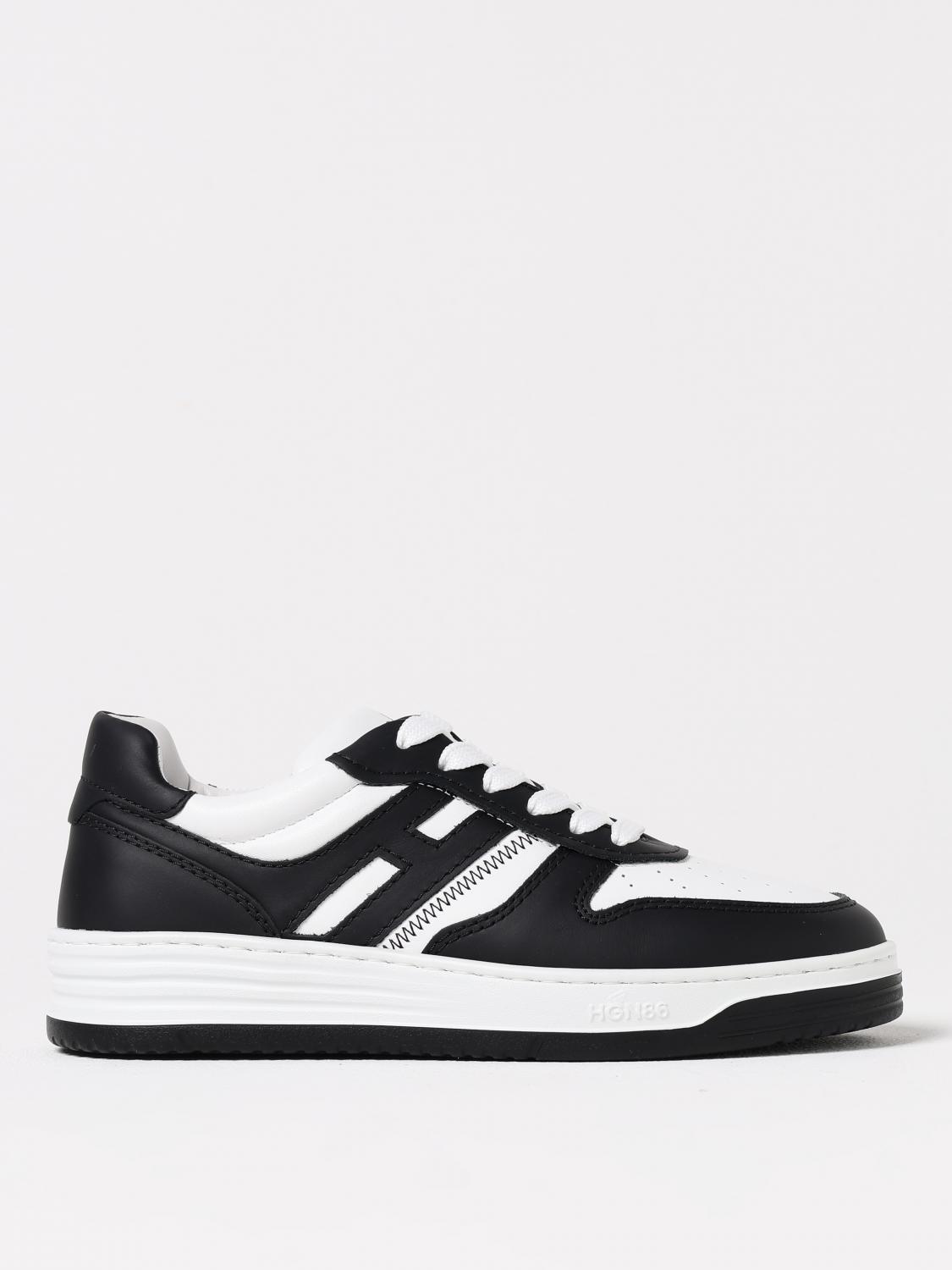 Hogan H630 Sneakers With Rubber Sole And Perforated Detailing In White