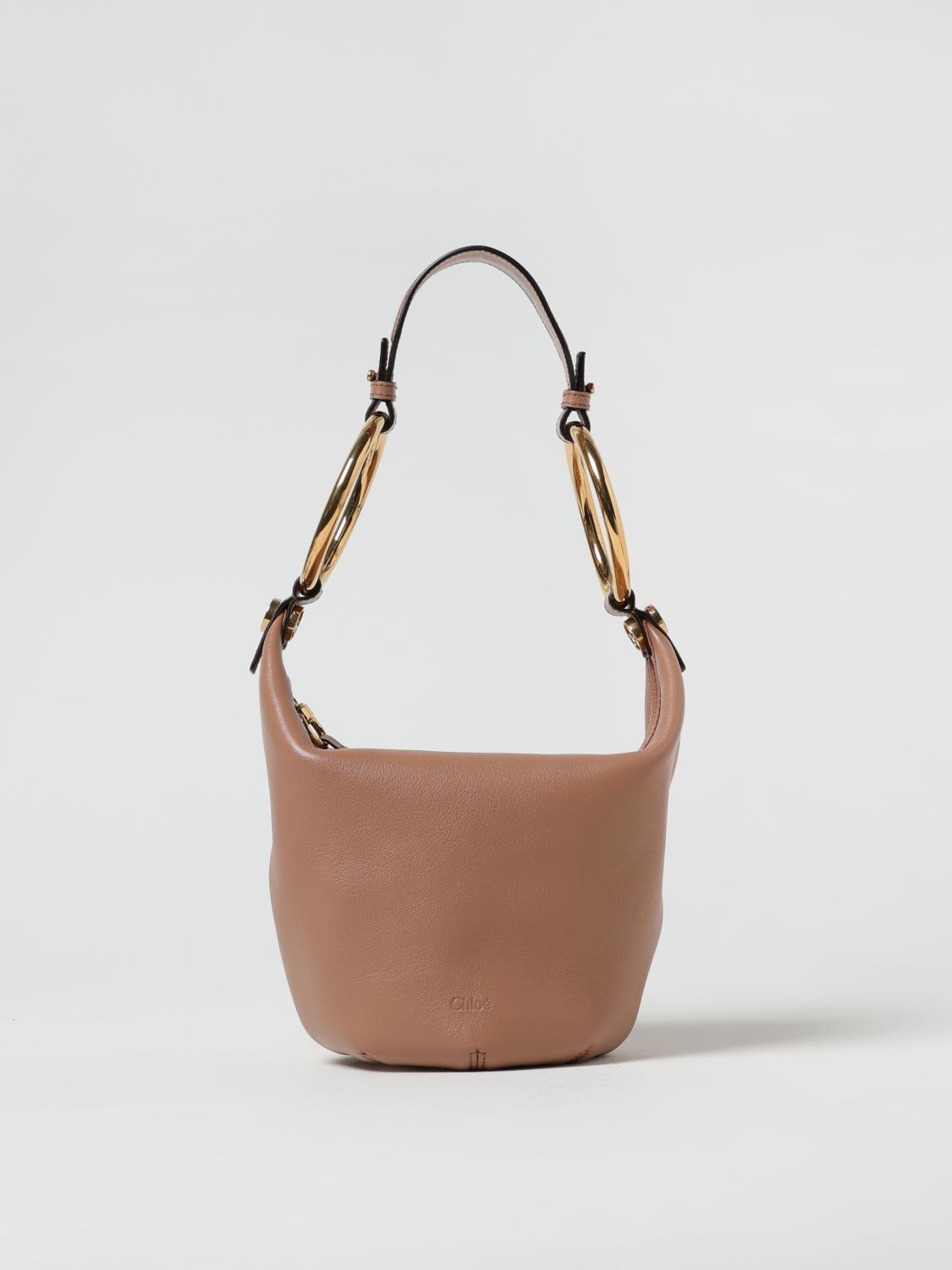 Chloé Shoulder Bag Woman Color Dove Grey In Dove Grey