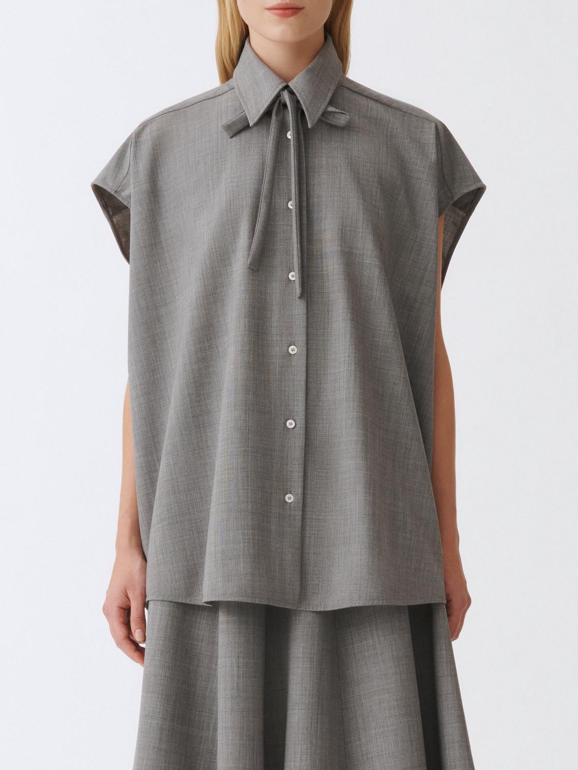 Fabiana Filippi Hemdbluse Damen Farbe Grau In Grau