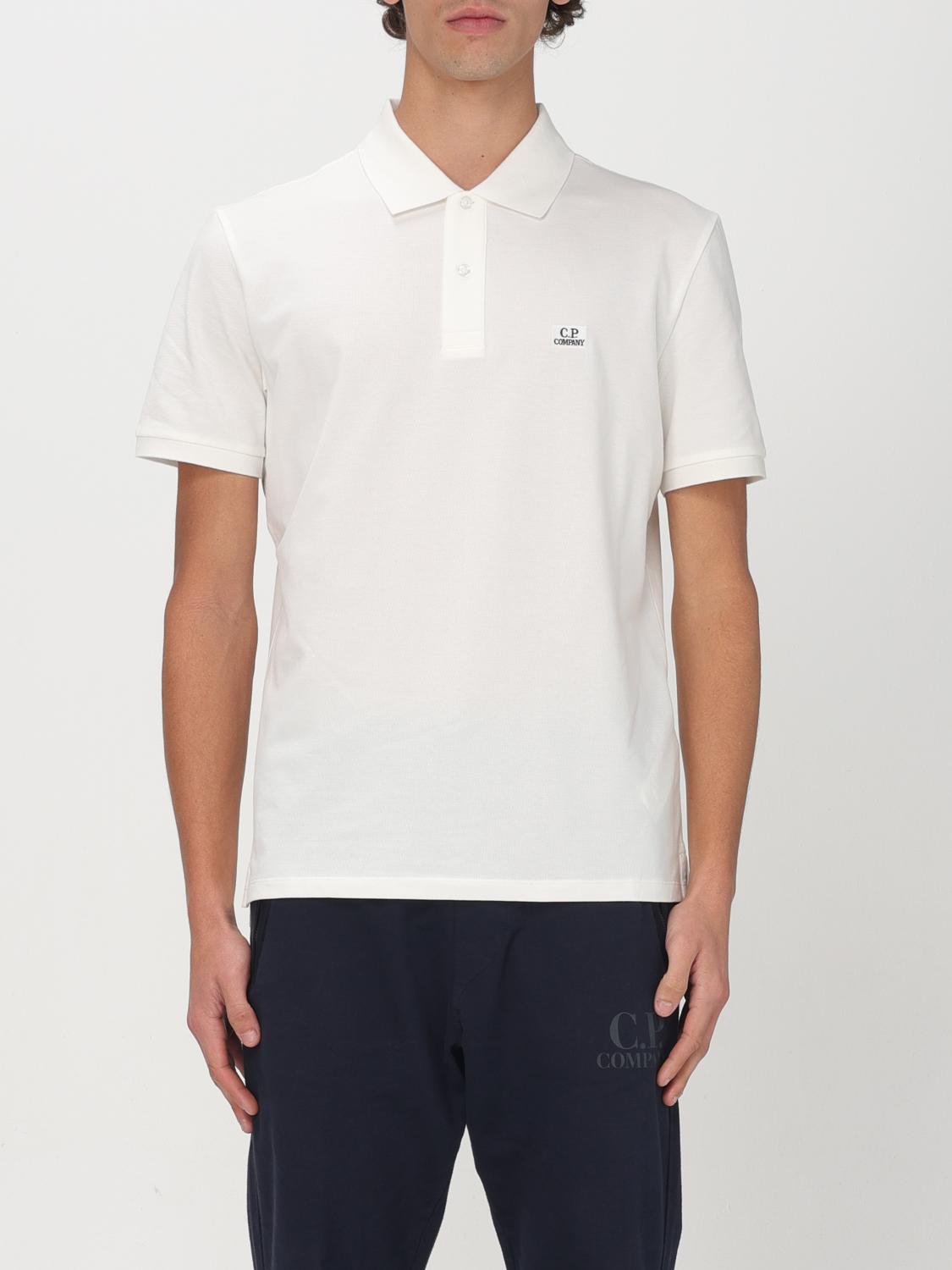 Polo Shirt C. P. COMPANY Men color White Polo Shirt C. P. COMPANY Men color White