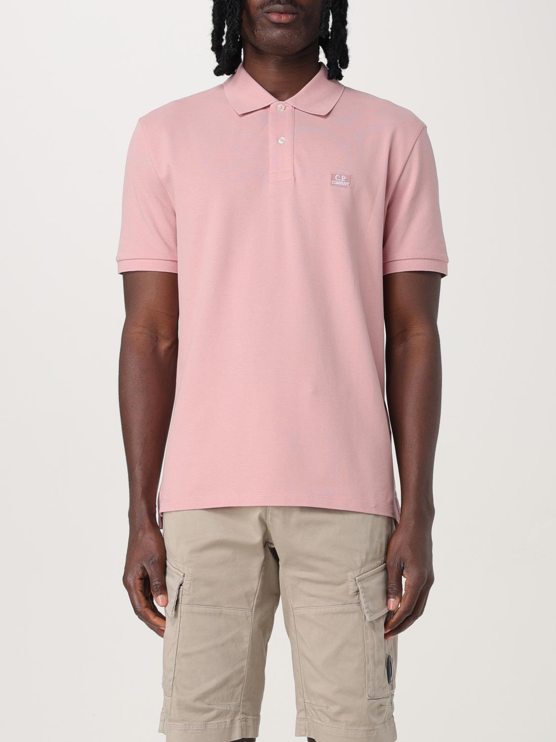 Polo Shirt C. P. COMPANY Men color Pink Polo Shirt C. P. COMPANY Men color Pink