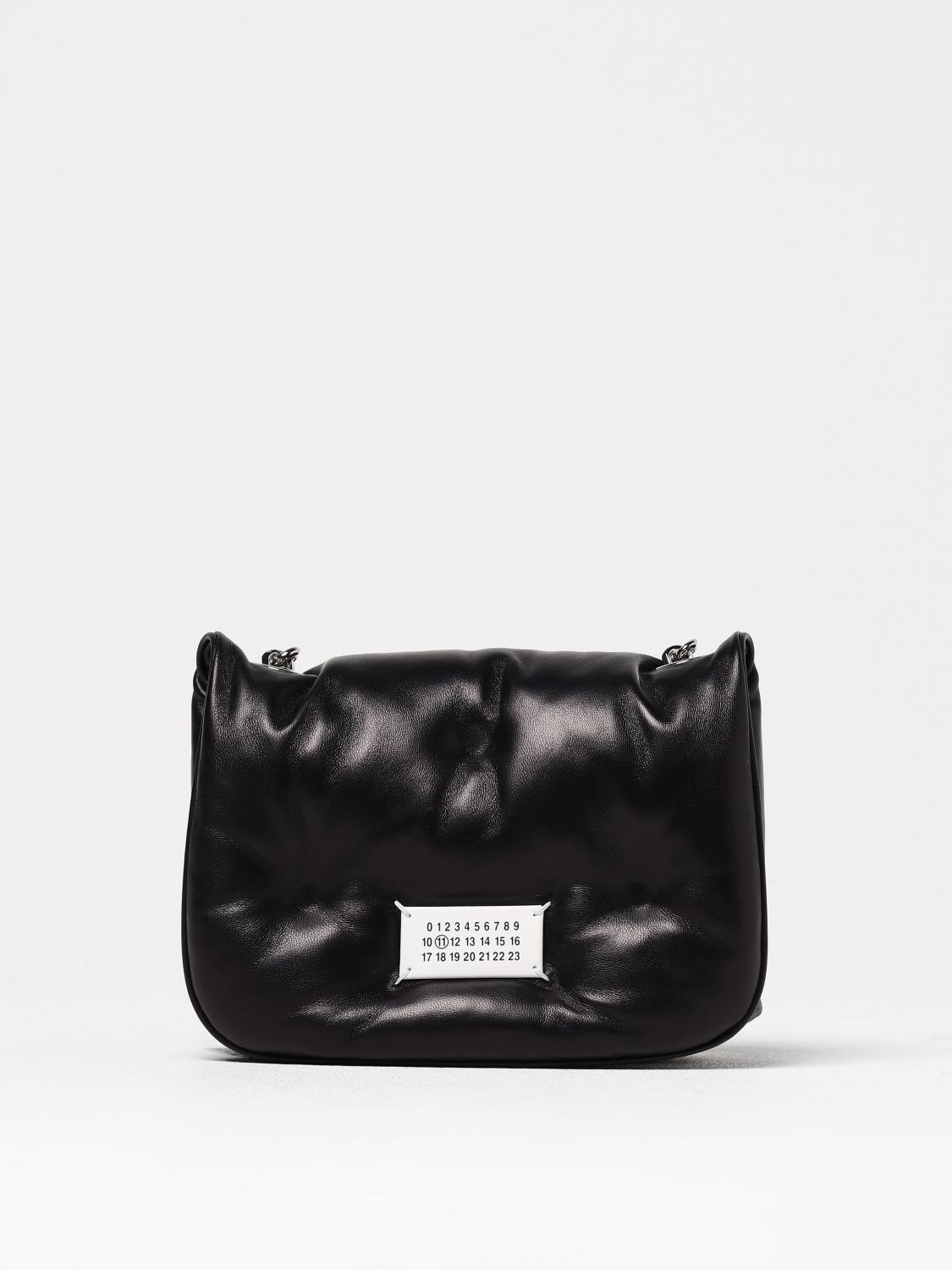Maison Margiela Mini Glam Slam Crossbody Handbag In Black