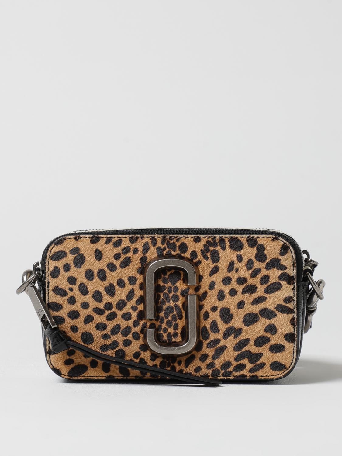 Marc Jacobs Black Multicolour Snapshot Crossbody Bag In Black