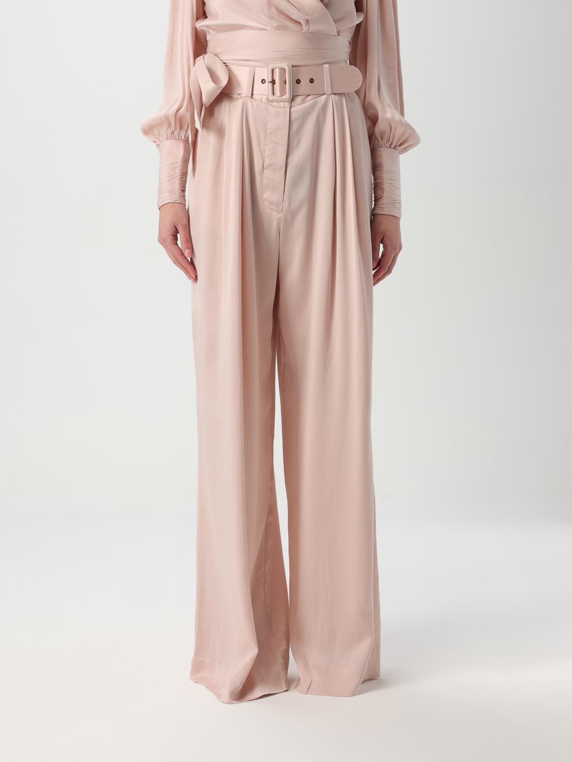 Zimmermann Pants  Woman Color Pink In Pink