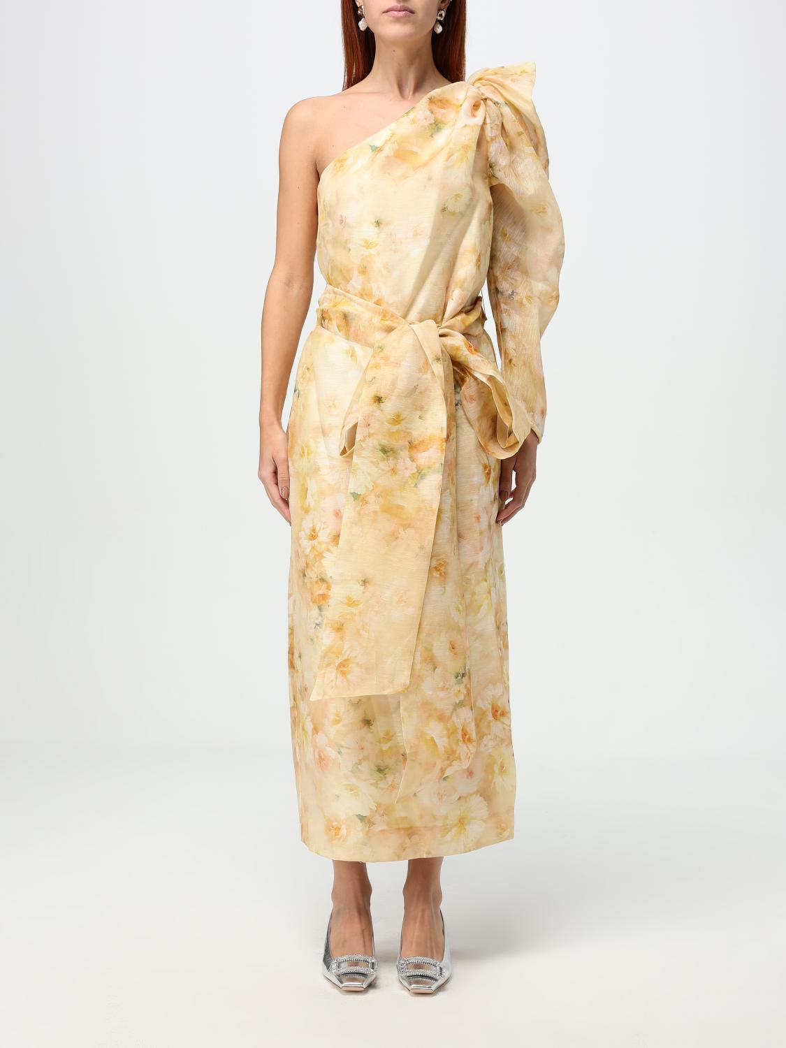 ZIMMERMANN DRESS ZIMMERMANN WOMAN COLOR YELLOW G44863003