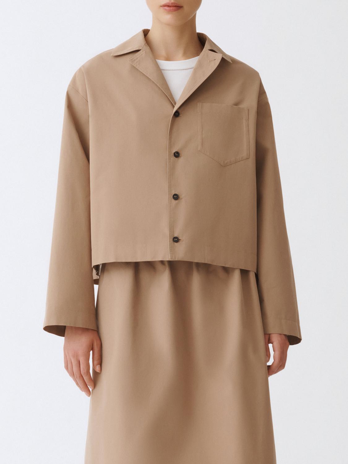 Fabiana Filippi Jacket Woman Color Beige In Beige