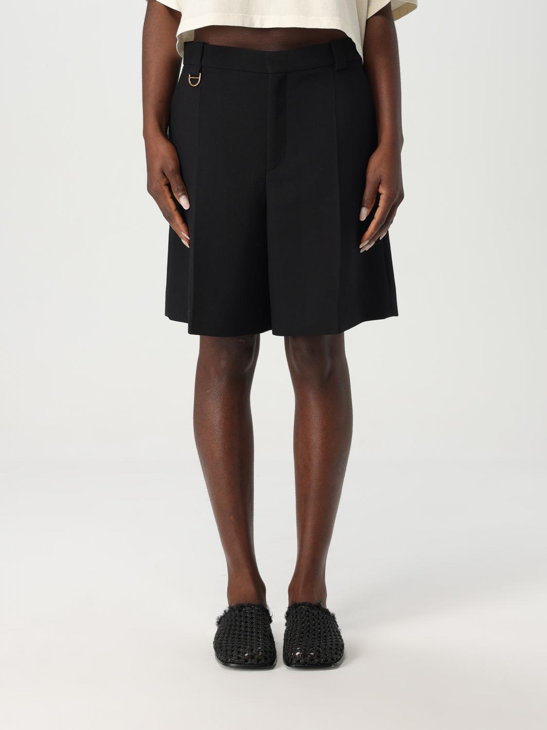 Chloé Chloe Virgin Wool Shorts Women In Black