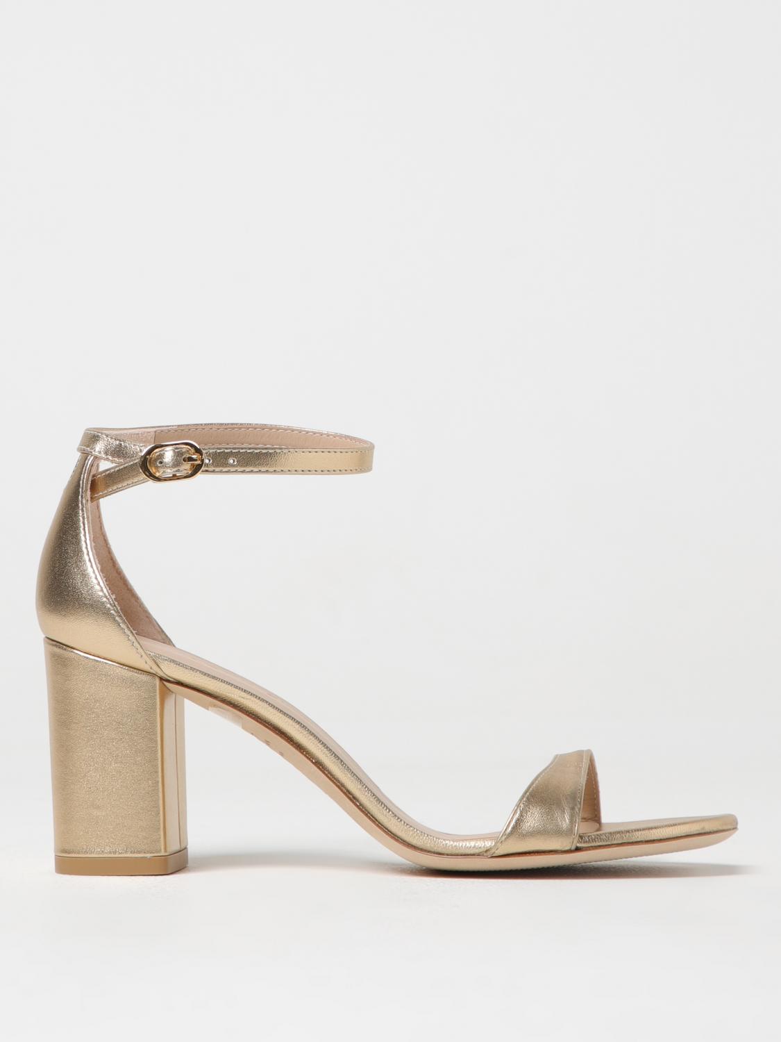 Stuart Weitzman Heeled Sandals Woman Color Brown In Brown
