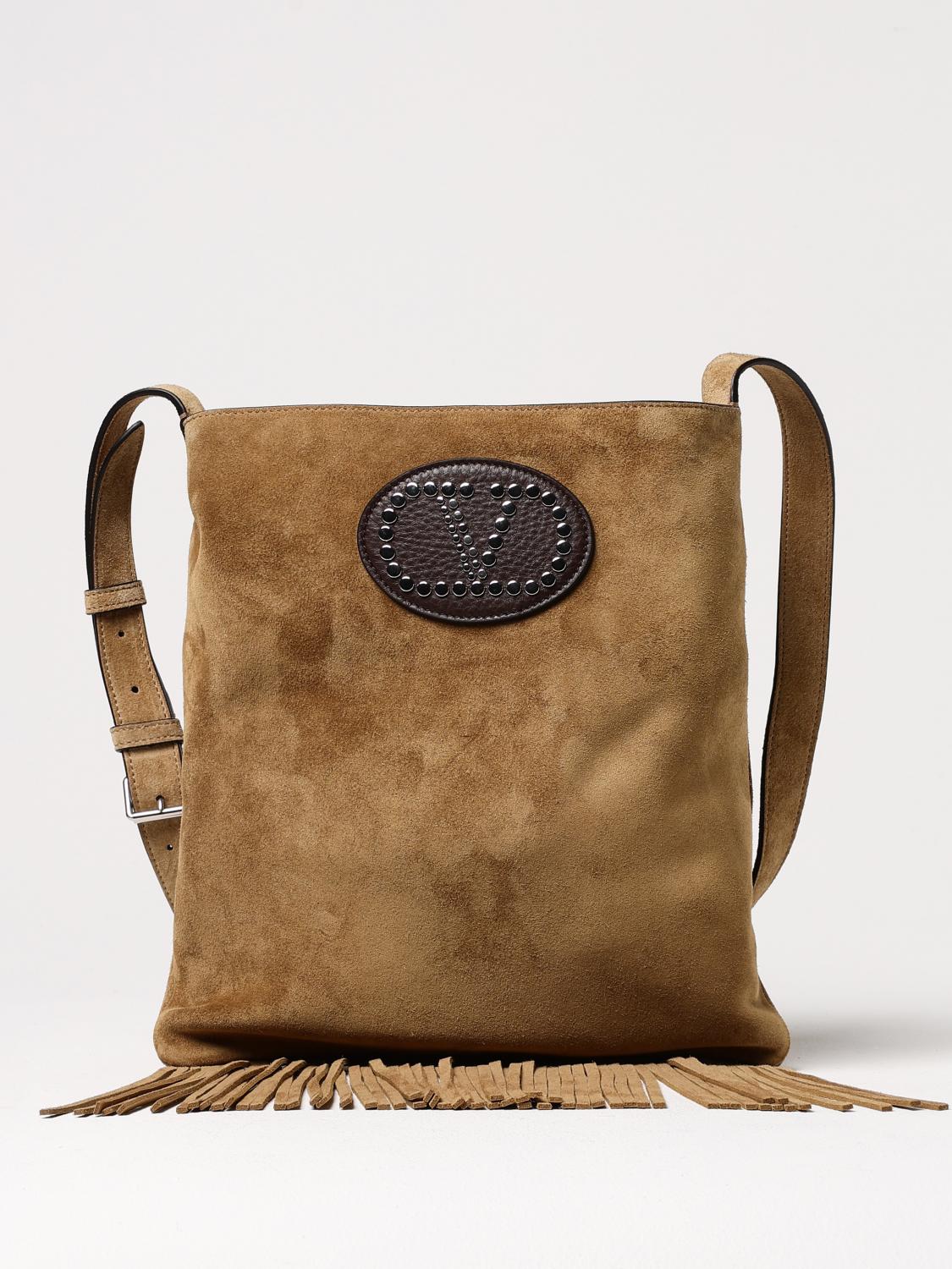 Shoulder Bag VALENTINO GARAVANI Men color Tobacco