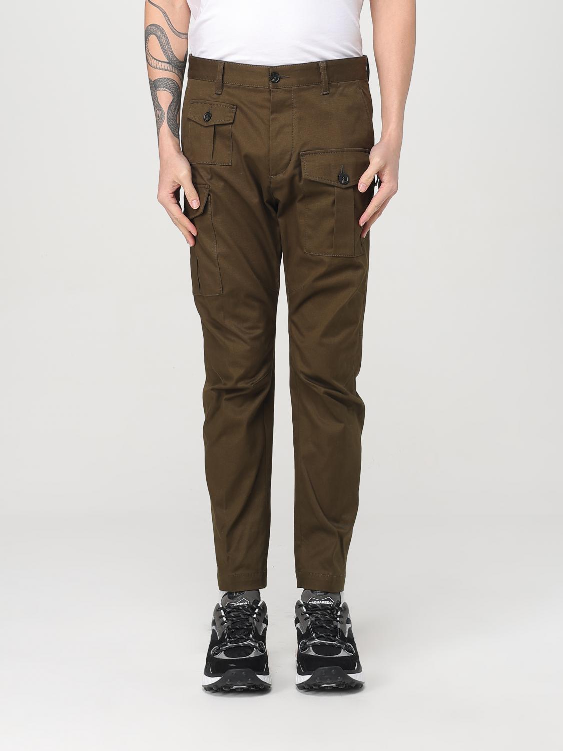 Dsquared2 Sexy Cargo Pants In Green
