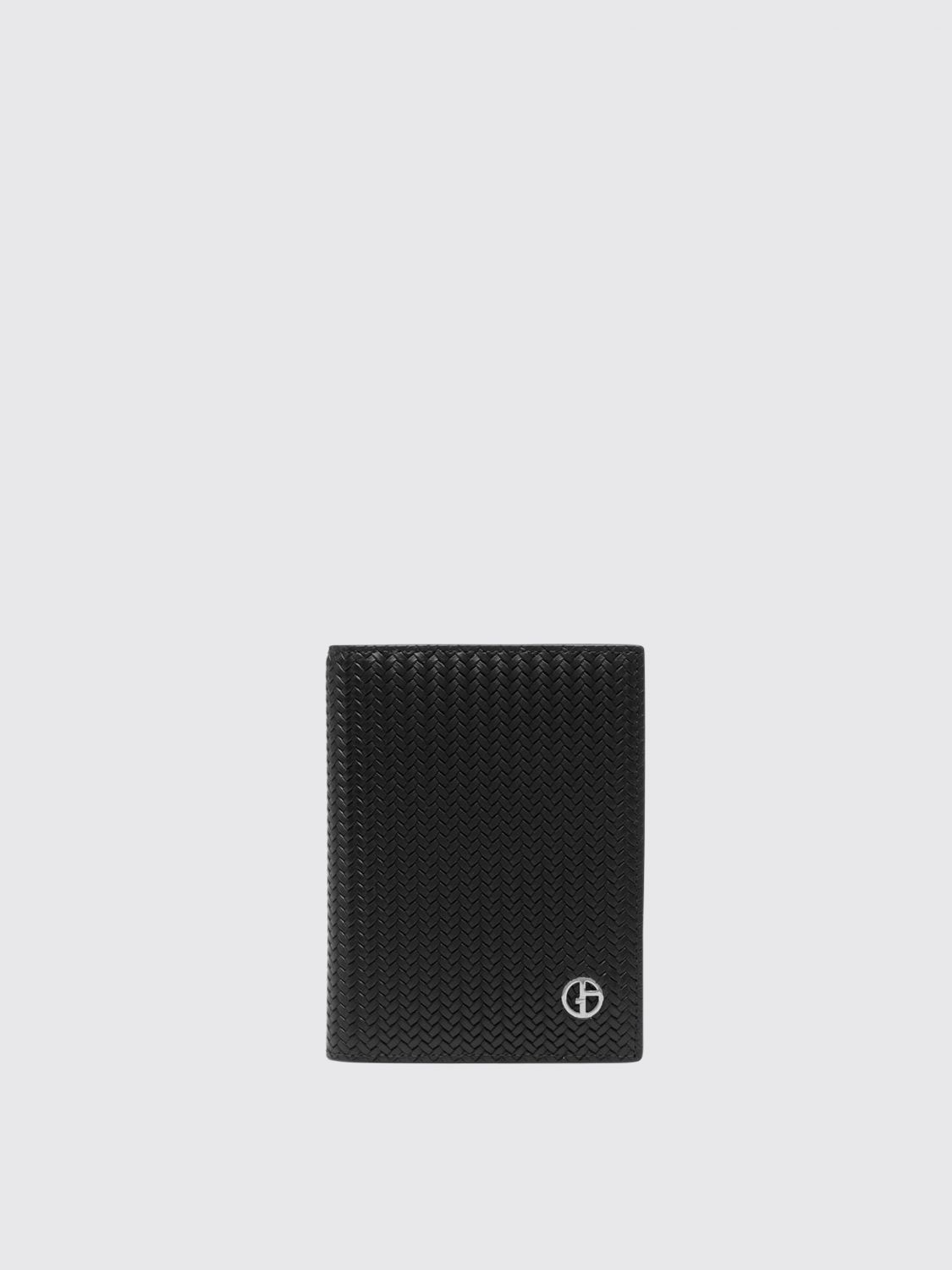 Giorgio Armani Wallet  Men Color Black