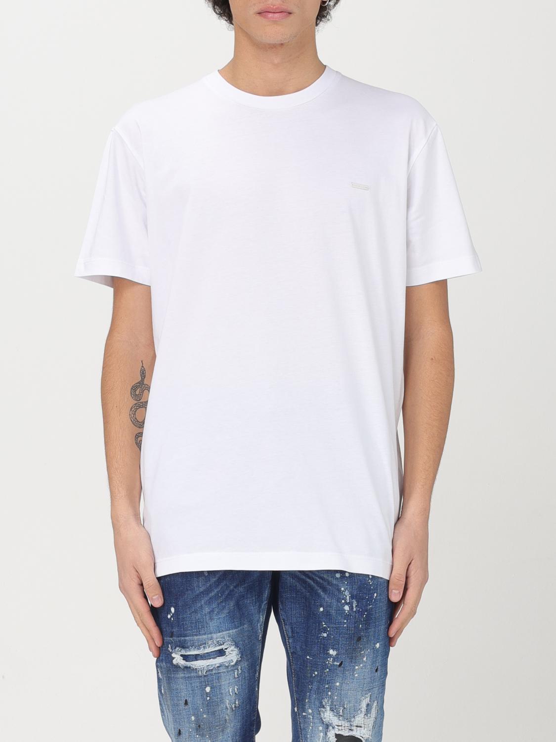 Dsquared2 T-shirt Men Color White In Weiss