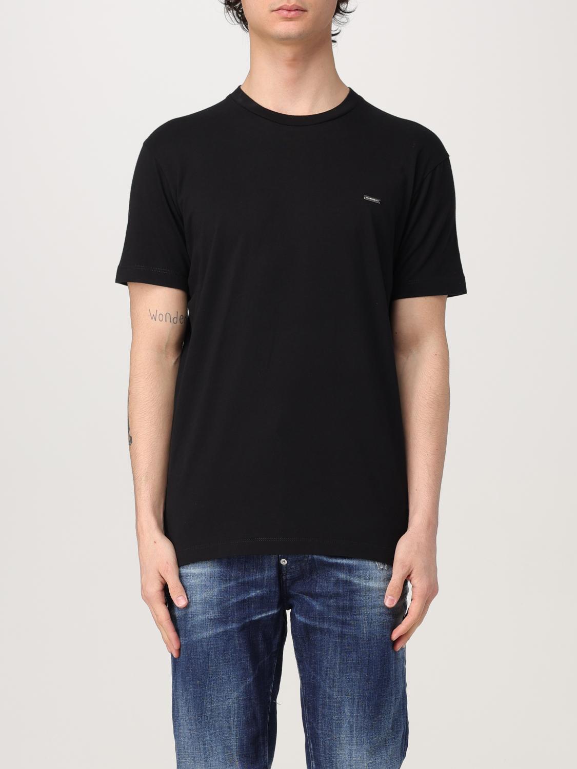Dsquared2 T-shirt Men Color Black In Black