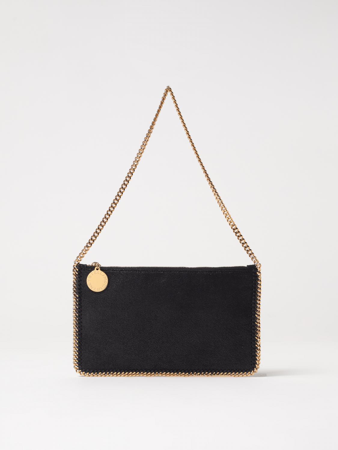 Stella Mccartney Falabella Shoulder Bags Black In Black
