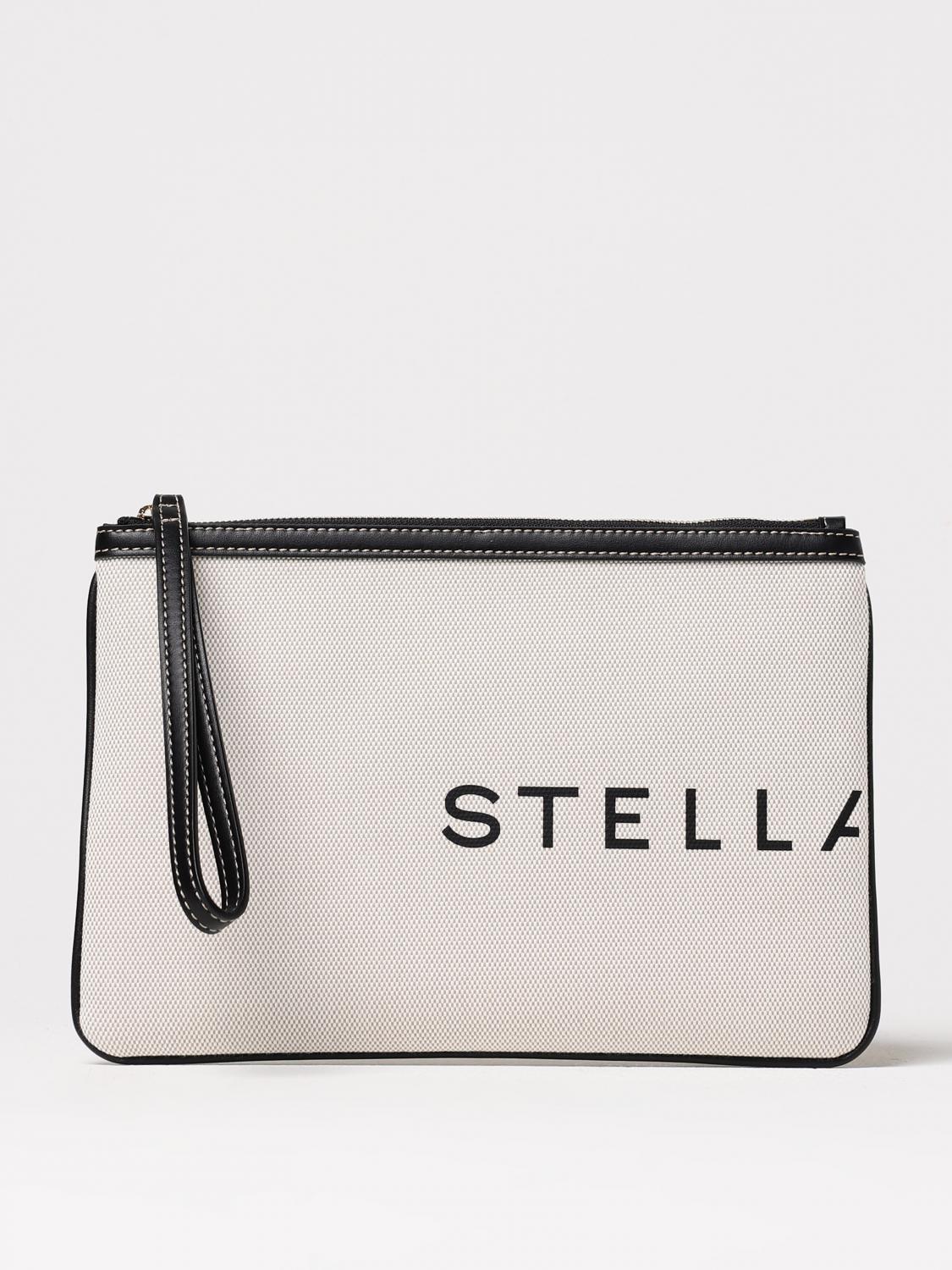 Stella Mccartney Clutch  Woman Color Beige In Beige