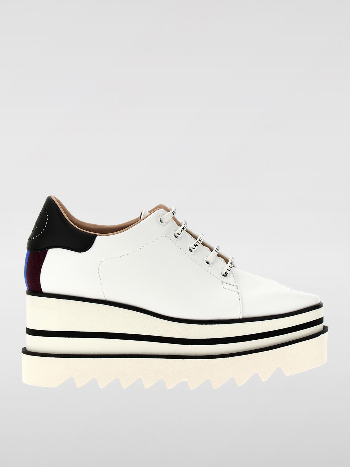 Stella Mccartney Elyse 80mm Sneakers With Non-slip Sole In White