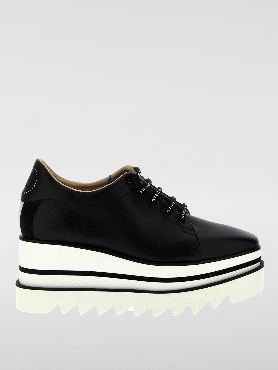 Stella Mccartney Stella Mc Cartney Logo Elyse Lace Ups In White