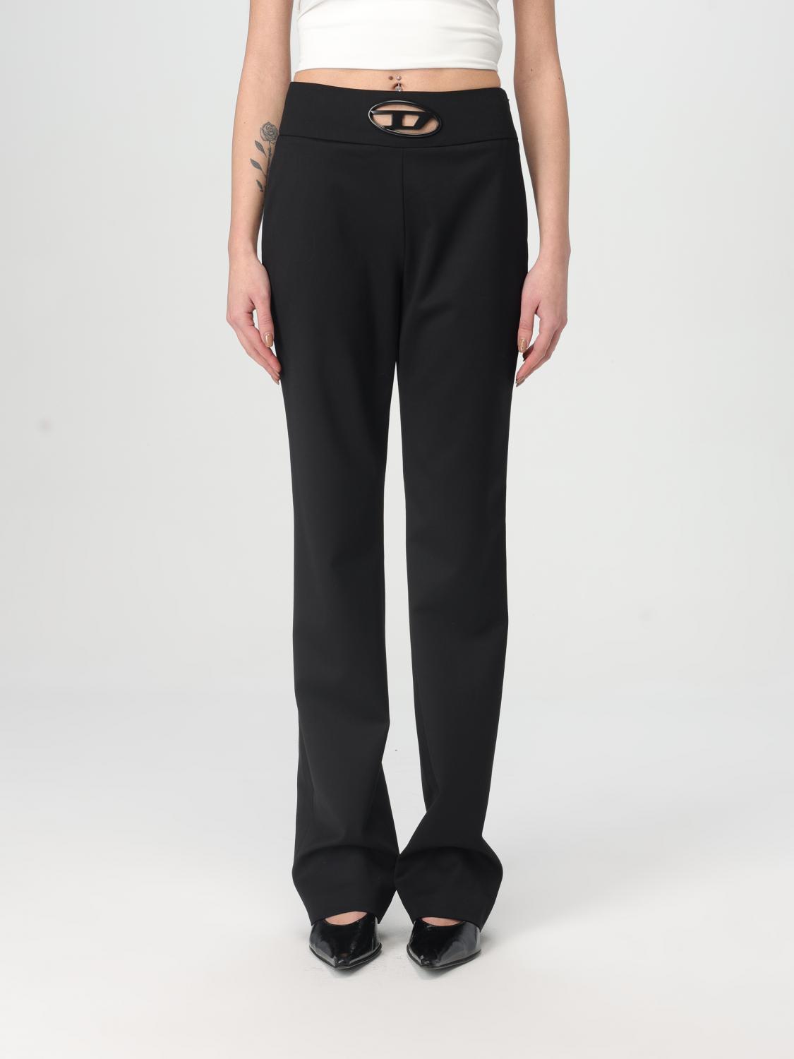 Diesel P-frizza Trousers In Black
