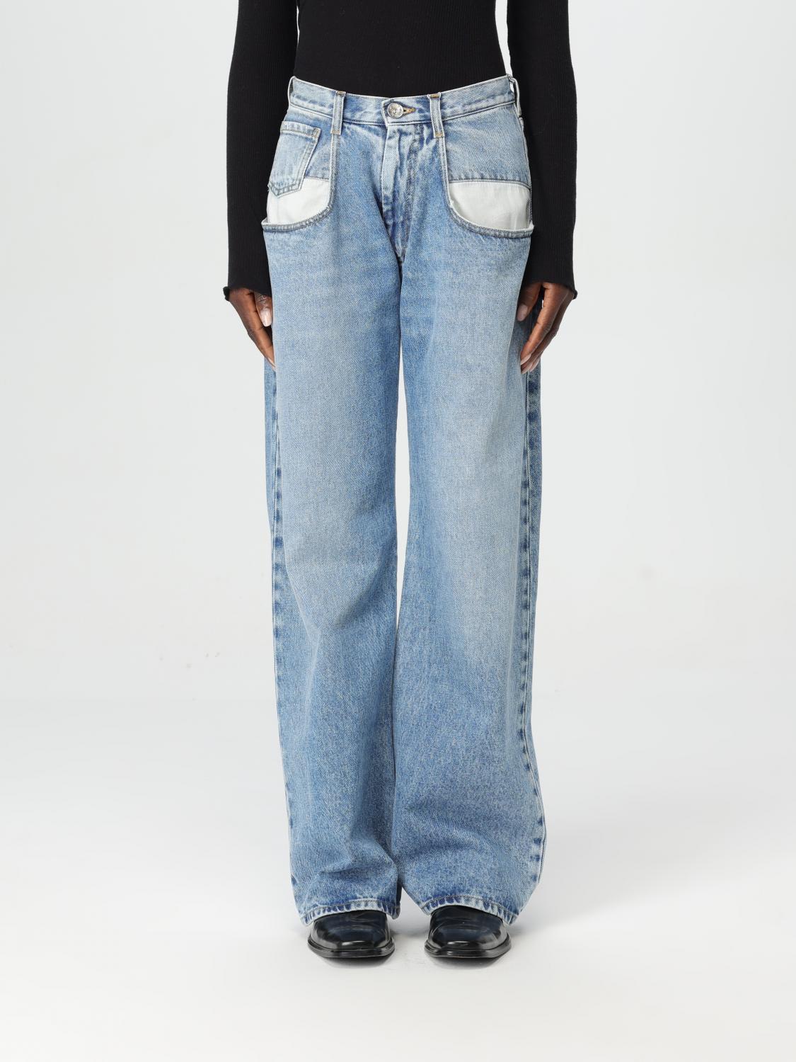 MAISON MARGIELA Jeans Damen Farbe Blau