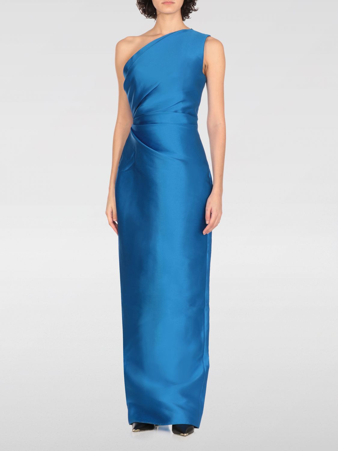 Solace London Dress  Woman Color Blue