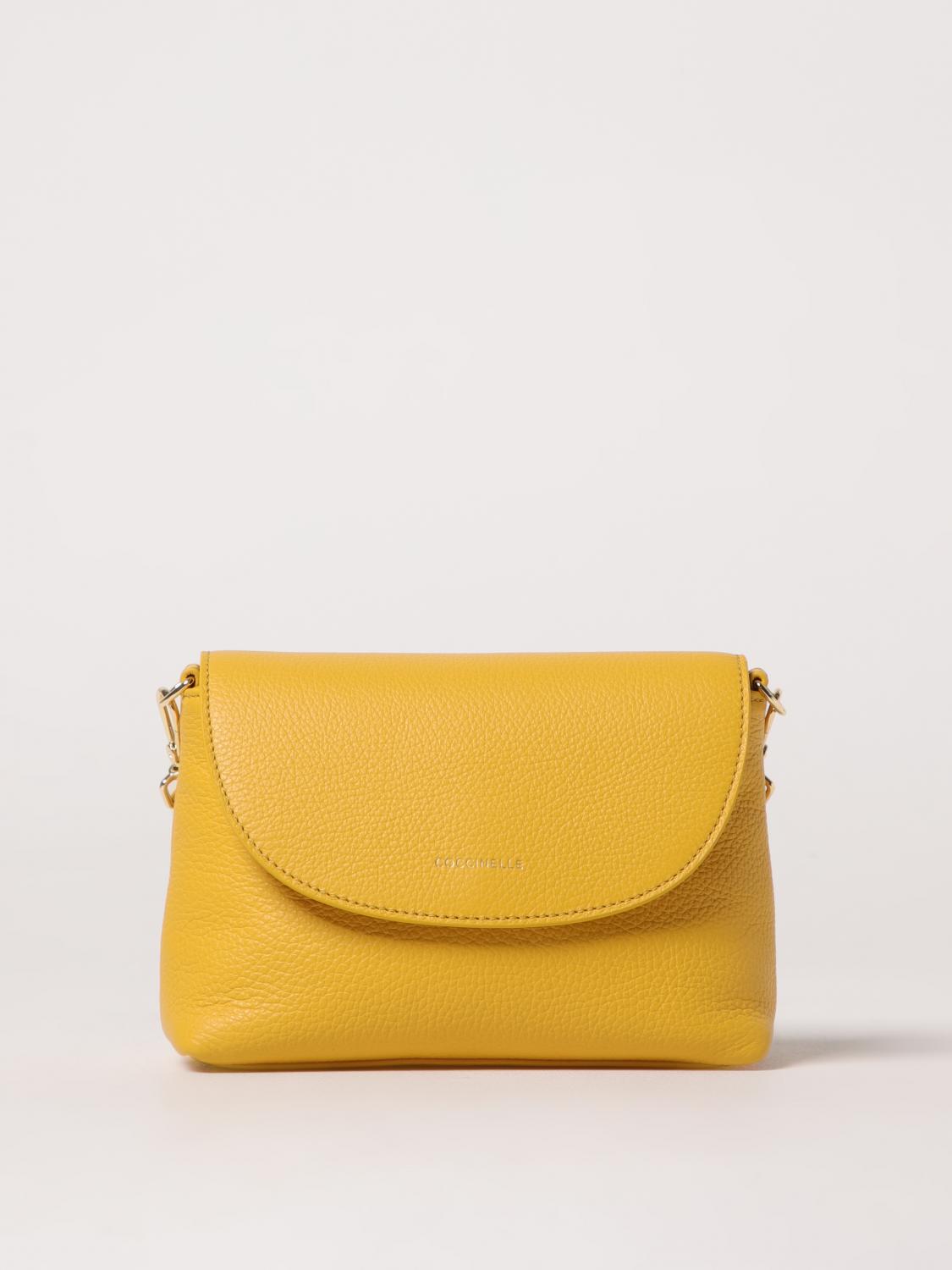Coccinelle Mini Bag Woman Color Yellow In Yellow