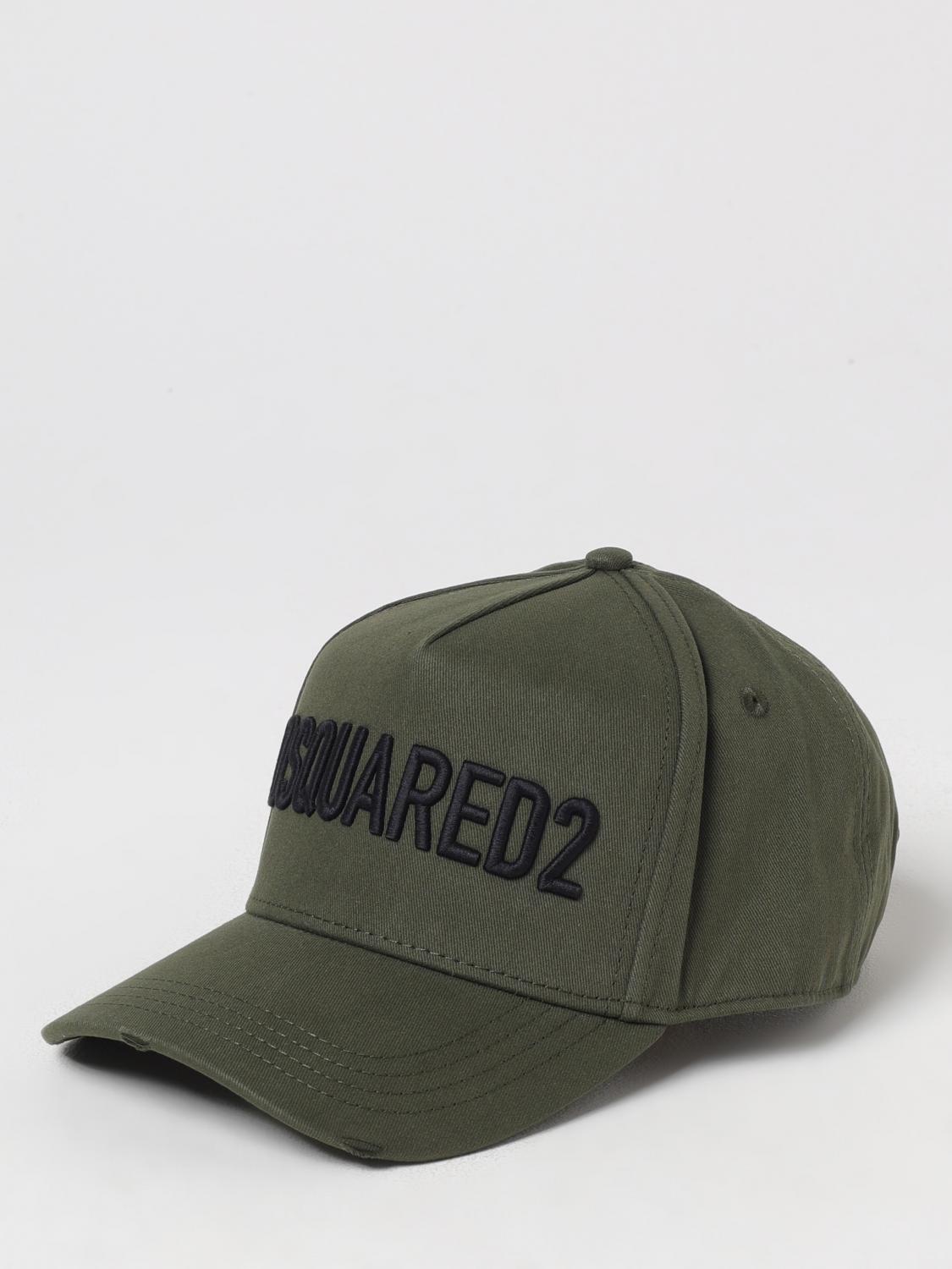 Hat DSQUARED2 Men color Military Hat DSQUARED2 Men color Military
