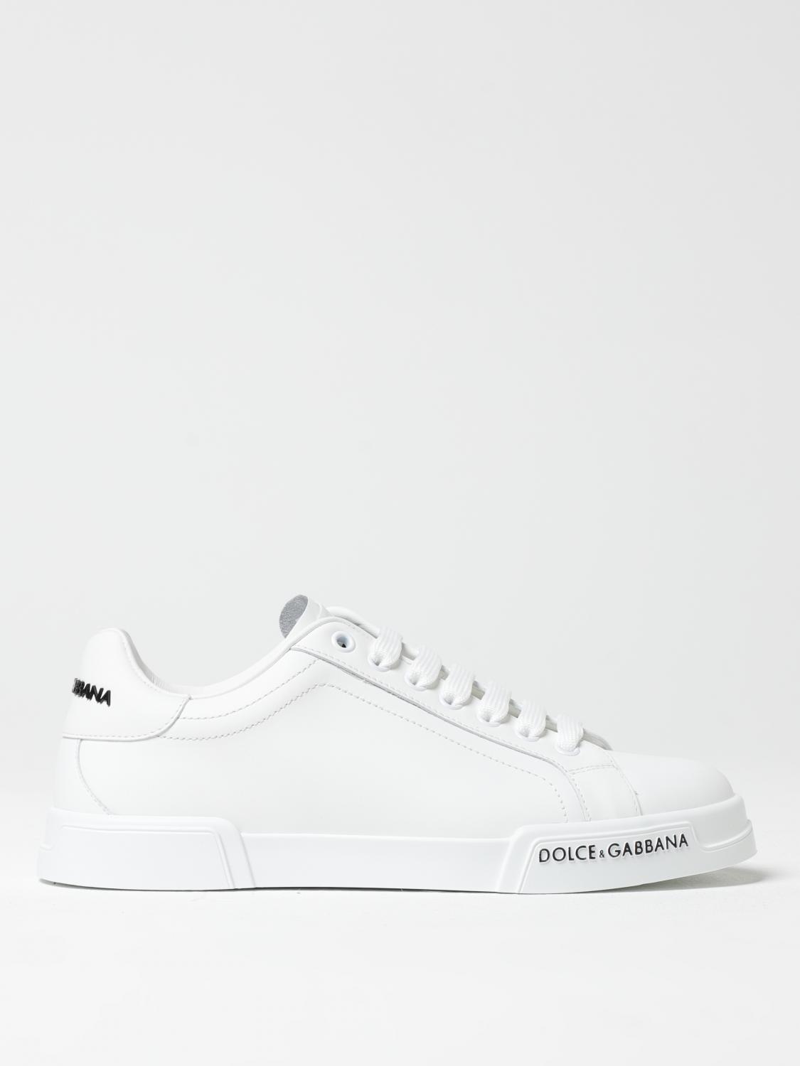 Shop Dolce & Gabbana Sneakers Men Color White
