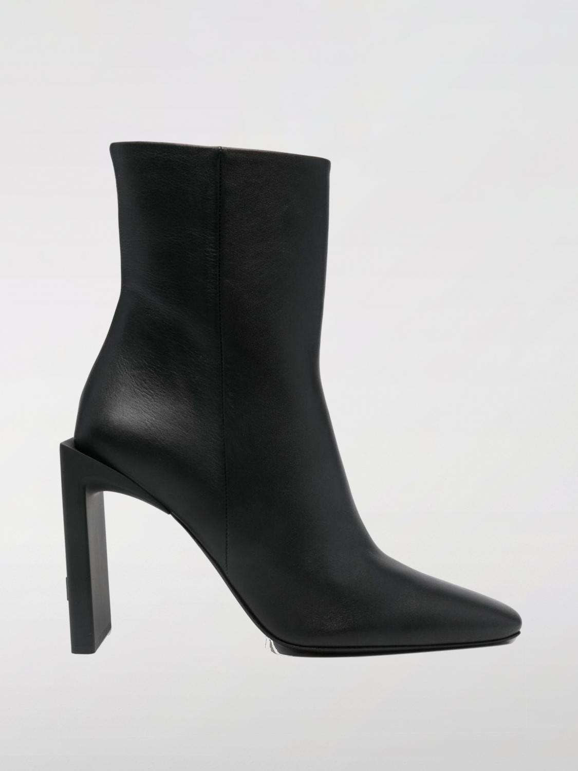Fear Of God Block Heel Pointed Toe Ankle Boot In Schwarz