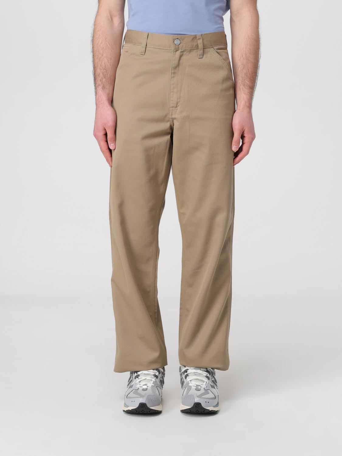 Carhartt Pants Wip Men Color Beige In Beige