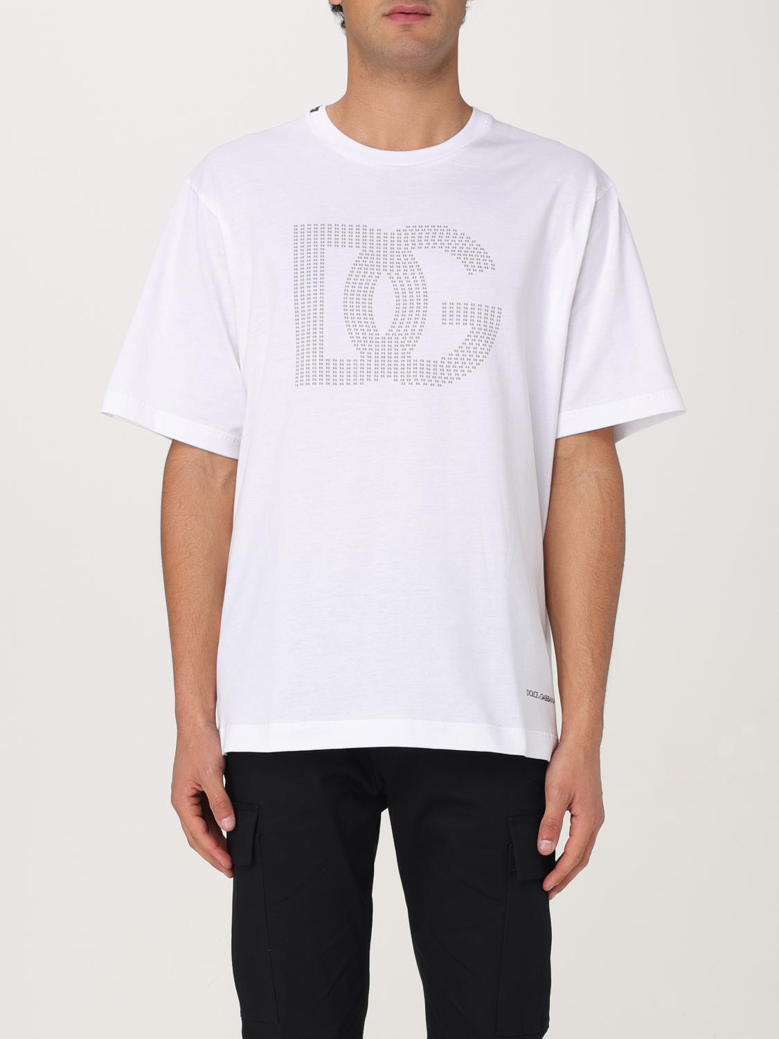 Dolce & Gabbana White Dg Logo T-shirt In White