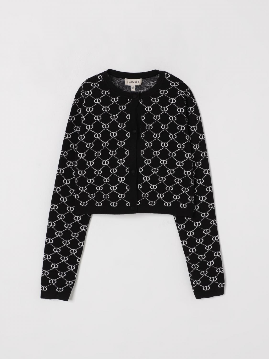 Twinset Sweater  Kids Color Black In Black
