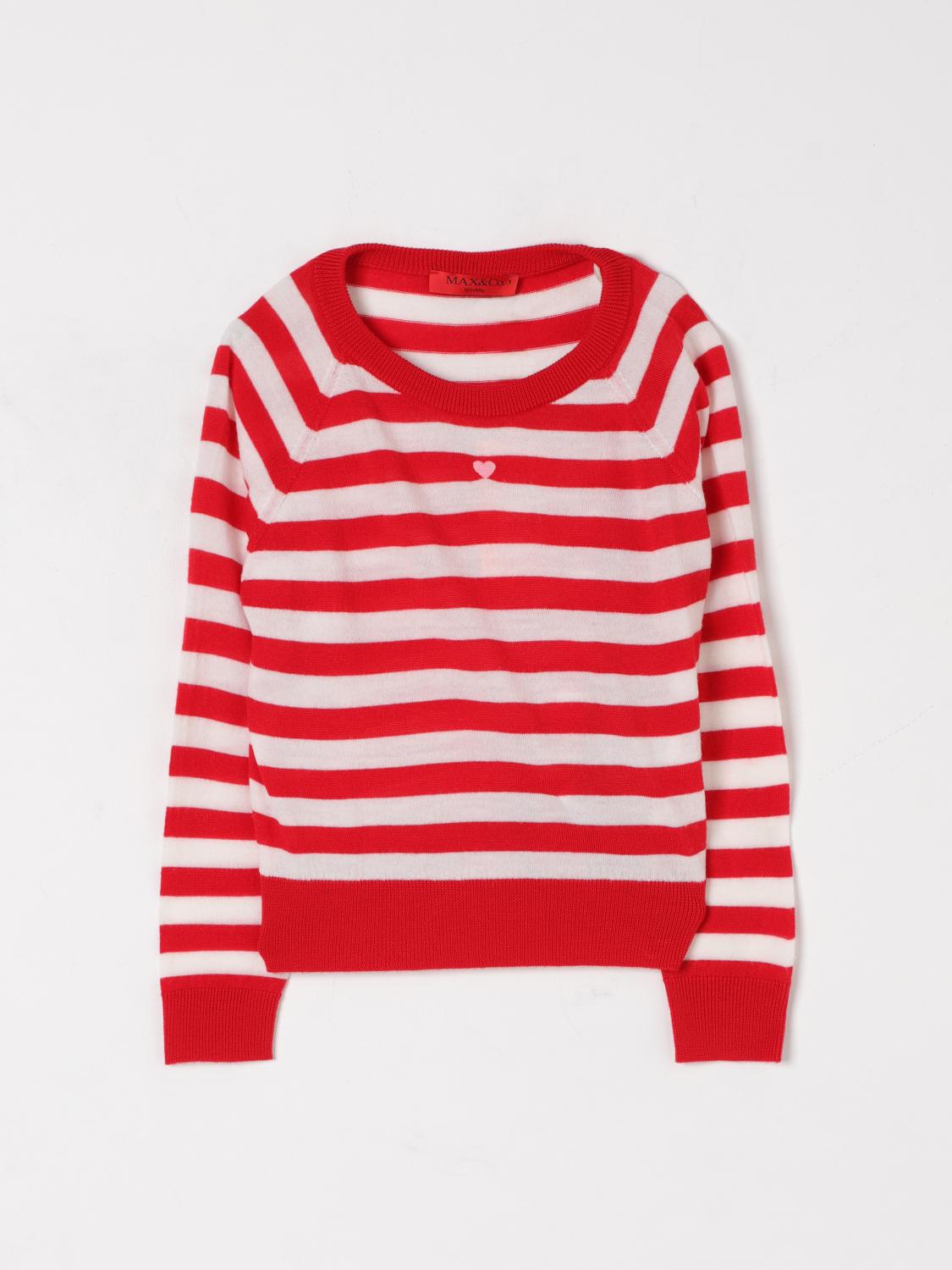 Max & Co. Kid Sweater Kids Color White In White