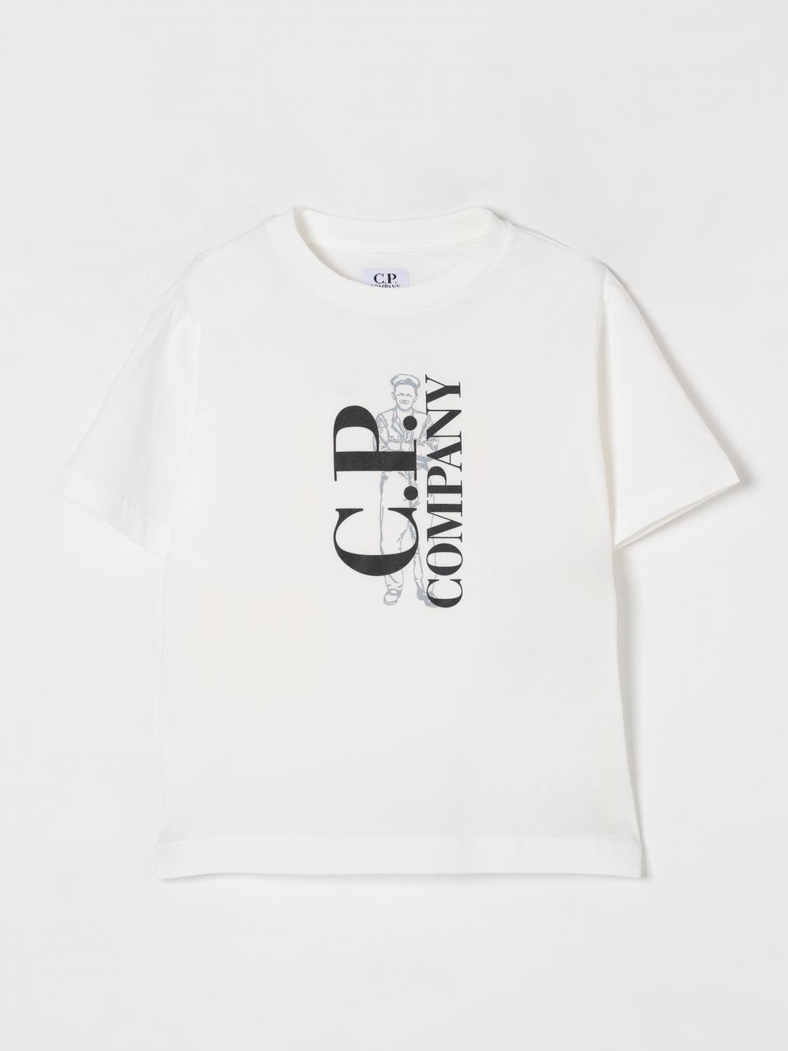 C.p. Company T-shirt Kids Color White In White