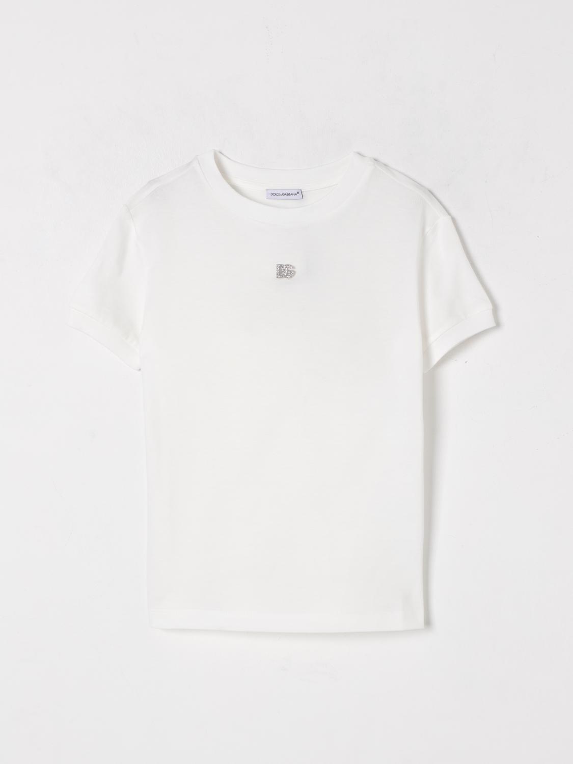 Dolce & Gabbana T-shirt  Kids Color White In White